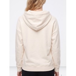 Tiffosi felpa con cappuccio da ragazza e donna. 10066985 Axis g 110 Star White beige