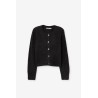 Tiffosi cardigan nero da Donna. 10067407 Nodos g 000