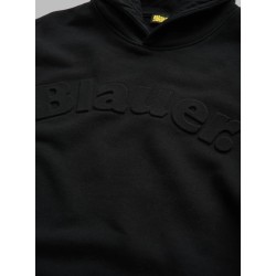 Blauer FELPA CHIUSA CAPPUCCIO EMBY JUNIOR NERO DA RAGAZZO E UOMO 26WBLKF08524 007755 g 999 NERO