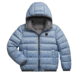 Blauer GIUBBINO CORTO REVERSIBILE DONALD JUNIOR GRIGIO ROCCIA int. BLUE 80J 26WBLKC06278 007110 g 920UB 