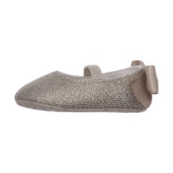 Chicco Ballerina in tessuto glitter con fiocco posteriore in raso OCET Neonata. 01740004000000 050 g