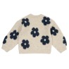 Chicco Maglione beige a fantasia girocollo in misto lana jacquard bambina 09102286000000 061 g