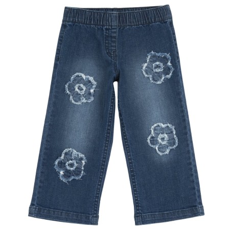 Chicco Pantaloni lunghi realizzati in denim elasticizzato di cotone bambina 09102296000000 085 g