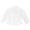 Chicco Camicia bianca manica lunga in popeline bambina 09102903000000 033 g