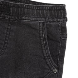 Chicco Pantaloni lunghi in felpa elasticizzata vastibilità baggy effetto denim nero bambino 09101032000000 099 g
