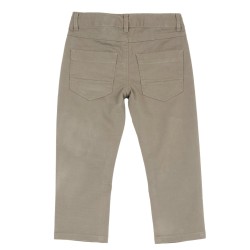 Chicco Pantaloni beige lunghi in gabardine di cotone elasticizzato bambino 09103226000000 066 g