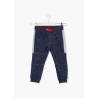 LOSAN 125-6013AL PANTALONE IN JERSEY CON ELASTICO IN VITA E LACCETTO