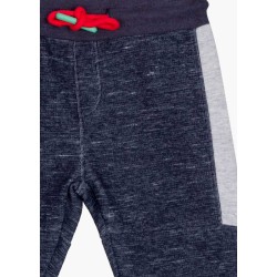 LOSAN 125-6013AL PANTALONE IN JERSEY CON ELASTICO IN VITA E LACCETTO