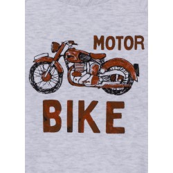 LOSAN 125-6655AL FELPA CON MOTO SUL DAVANTI 
