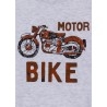 LOSAN 125-6655AL FELPA CON MOTO SUL DAVANTI 