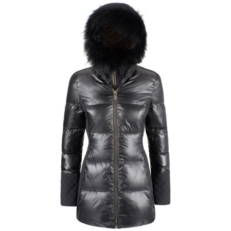 YES ZEE O006/QV00  CAPPOTTO DONNA TRAPUNTATO CON FINTO GILET STAC.