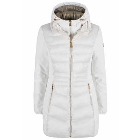 CAPPOTTO DONNA TRAPUNTATO CON FINTO GILET STAC.YES ZEE O045/M800 nero