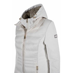 CAPPOTTO DONNA TRAPUNTATO CON FINTO GILET STAC.YES ZEE O045/M800 nero