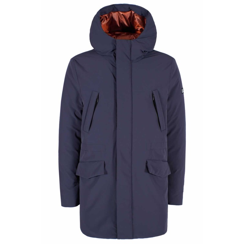 CAPPOTTO UOMO CON CAPPUCCIO TIPO PARKA YES ZEE O812/NT00 nero