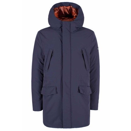 CAPPOTTO UOMO CON CAPPUCCIO TIPO PARKA YES ZEE O812/NT00 nero