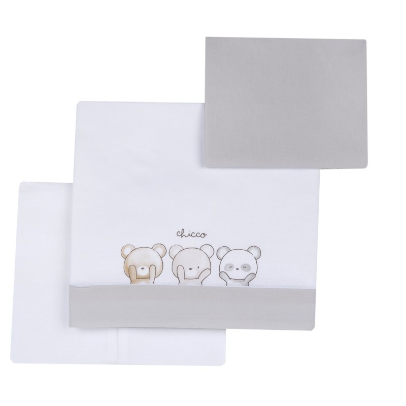SET 3 PZ LENZUOLA + FEDERA CARR. Corredino Chicco 09005278000000