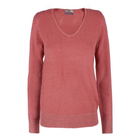 YES ZEE M057BT00  MAGLIA DONNA SCOLLO A V