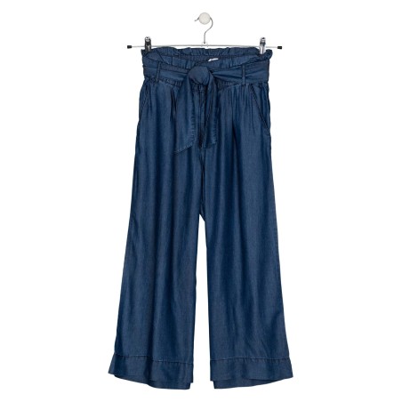 Pantalone da donna in denim con cintura Losan 212-9022AL