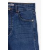 Jeans da bambina con rotture fondo a taglio vivo e modello a zampa di elefante  daRagazza Variante unica 10049460 bella_3