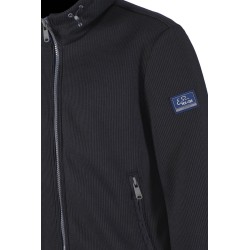 GIUBBINO UOMO SFODERATO, CON CAPPUCCIO Yes Zee J844 Q500  a 0796 BLU NOTTE Tessuto: 100%PL Collezione autunno/inverno