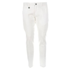 PANTALONE UOMO TIPO CHINOS TAPERED FIT   Yes Zee P630 FE00  b 0107 GESSO Tessuto: 97%CO  3%EA