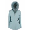 CAPPOTTO DONNA IN SOFTSHELL CON CAPPUCCIO O051 Q200 c VERDE ANTICO Yes Zee