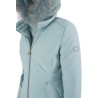CAPPOTTO DONNA IN SOFTSHELL CON CAPPUCCIO O051 Q200 c VERDE ANTICO Yes Zee