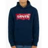 FELPA CHIUSA CON CAPPUCCIO BATWING SCREENPRINT da Bambino. C8D DRESS BLUES 8E8778 Levi's