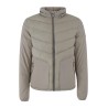 YES ZEE GIUBBINO DA UOMO TRAPUNTATO CON INSERTI IN SOFTSHELL J877  QF00 c FANGO