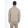 YES ZEE GIUBBINO DA UOMO TRAPUNTATO CON INSERTI IN SOFTSHELL J877  QF00 c FANGO