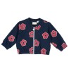 Cardigan in felpa elasticizzata garzata Chicco 09007327000000 c 088 BLU