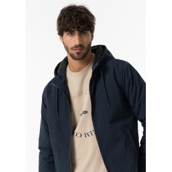 Giubbotto tipo bomber con il cappuccio da uomo e ragazzo Belcher 790 Dark Navy