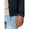 Giubbotto tipo bomber con il cappuccio da uomo e ragazzo Belcher 790 Dark Navy
