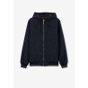 Giubbotto tipo bomber con il cappuccio da uomo e ragazzo Belcher 790 Dark Navy