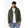 Giubbotto tipo bomber con cappuccio da uomo e ragazzo Belcher 891 Rifle Green