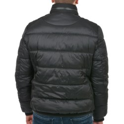 GIUBBINO UOMO TRAPUNTATO CON INSERTI SOFTSHELL YES ZEE J871/O100 nero 0801