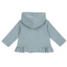 Cardigan da neonata con cappuccio in interlock mélange Chicco 09007830000000 c 025 BLUETTE
