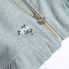 Cardigan da neonata con cappuccio in interlock mélange Chicco 09007830000000 c 025 BLUETTE