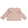 Cardigan da neonata girocollo in interlock Chicco 09007918000000 c 015 ROSA ANTICO