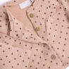 Cardigan da neonata girocollo in interlock Chicco 09007918000000 c 015 ROSA ANTICO