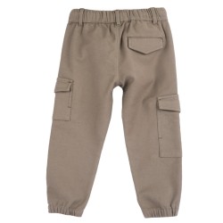 Pantaloni da bambino lunghi in tessuto drill elasticizzato Chicco 09007740000000 c 066 NOCCIOLA