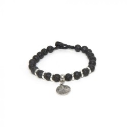 Bracciale filo cerato con...