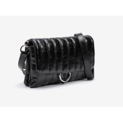 Borsa nera con tracolla da Donna 10059757 LEILA d 000