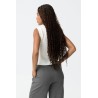 Gilet in maglia con lavorazione a trecce da Donna. 10061638 Euridice_1 104 e