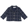 Chicco Giacca in interlock tinto filo fantasia quadri da Neonato. 09100496000000 088 e