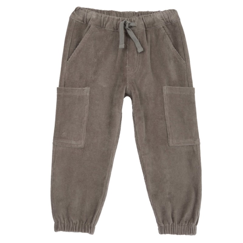 Chicco Pantaloni lunghi in tessuto di maglia effetto velluto da Bambino. 09100668000000 062 e