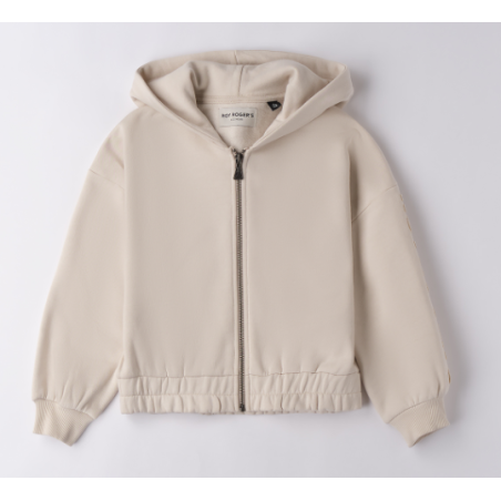 Roy Roger's felpa aperta fullzip con cappuccio da Ragazza. RF168 00 0164 e