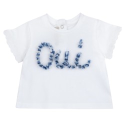 Chicco Maglietta girocollo manica lunga in jersey di cotone da Neonato. 09100391000000 030 e Taglia 076 - 12 mesi Colore PANNA Chicco Maglietta girocollo manica lunga in jersey di cotone da Neonato. 09100391000000 030 e Taglia 076 - 12 mesi Colore PANNA