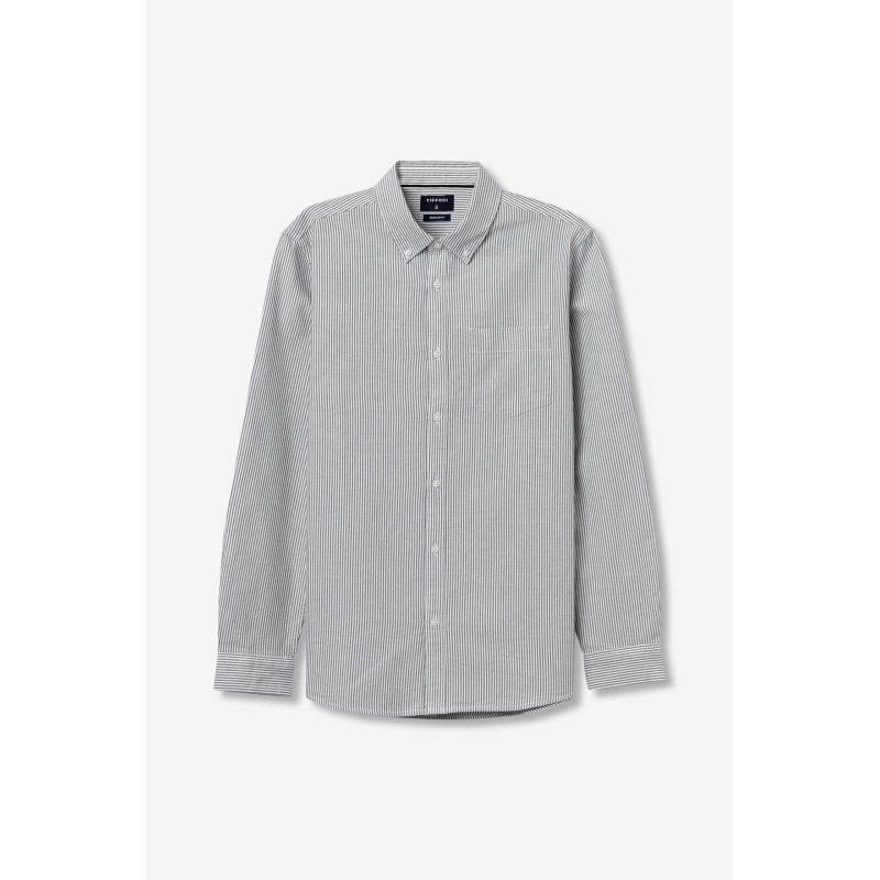 Camicia a righe blu e bianca da Uomo. 10038951 TIMMY g 783