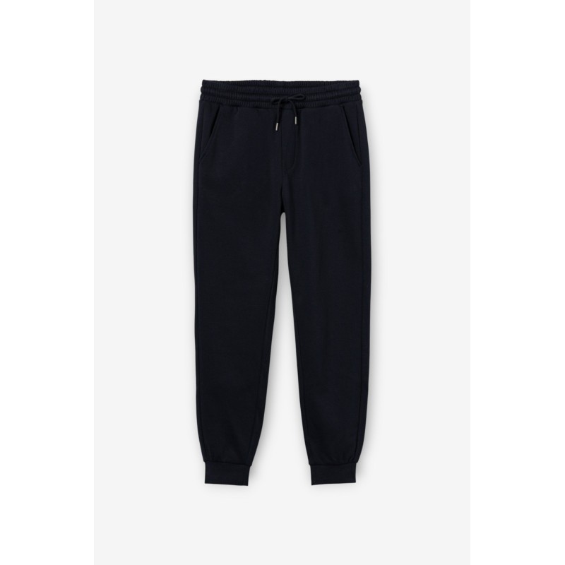Pantaloni morbidi blu con laccio in vita da Uomo. 10068160 Otto g 788 Twilight Blue